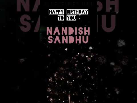 Nandish Sandhu: #HappyBirthday Short Status Video Clip For Whatsapp [25 December 1981]