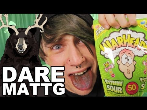 Dare MattG - 36 (100 WARHEAD CHALLENGE, MARS LANDING FOOTAGE, CONTEST)