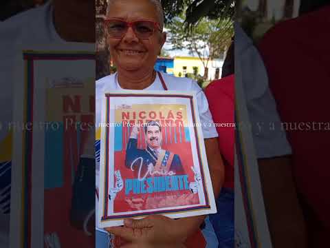 Cojedes: Recolección de Cartas en apoyo para el Pdte.Nicolas Maduro#noticias