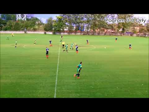 Orły Plewiska 1-1 Pogrom Luboń 8.10.17 skrót