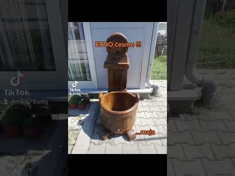 betonske dekorativne česme