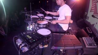 Tony Royster Jr. jamming with the Roland SPD-SX and TD-30!