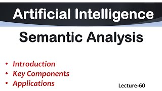 Download the video "Lec-60 | Semantic Analysis in AI | Examples & Components of SA | AI Tutorial"