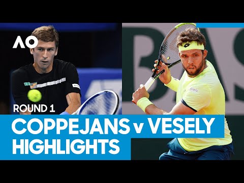 Kimmer Coppejans vs. Jiri Vesely - Match Highlights (1R) | Australian Open 2021