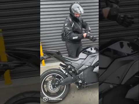 Electric Motorcycle Test Ride