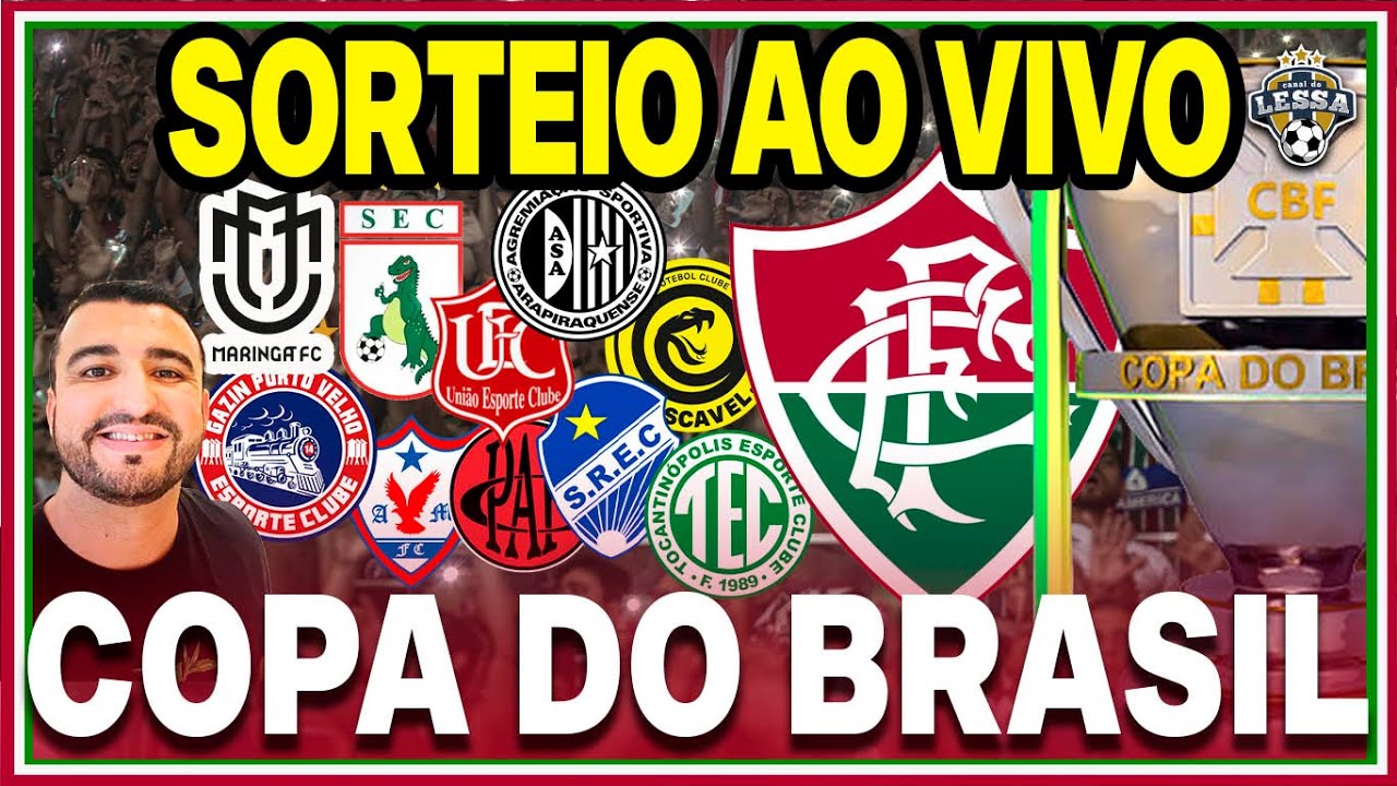 🖥️ SORTEIO DA COPA DO BRASIL 2025 AO VIVO