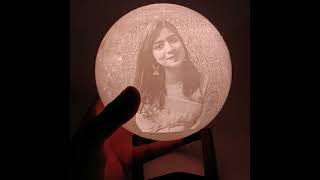 3d Moon Lamp ||  3d Moon Light || Short || Personalized gifts || Maa gifts
