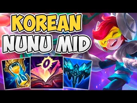 AMAZING NUNU & WILLUMP MID GAMEPLAY IN KOREAN CHALLENGER | NUNU MID GAMEPLAY | Patch 11.16 S11