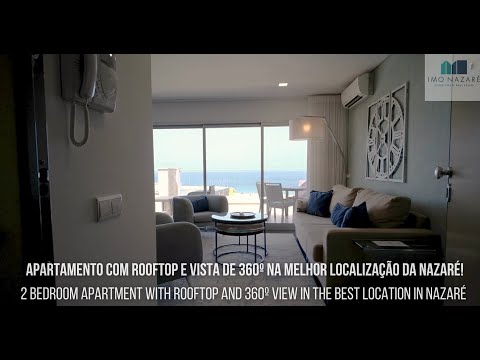 Apartamento T2 com Rooftop e Vista de 360º na Melhor Localização da Nazaré | IMO-827