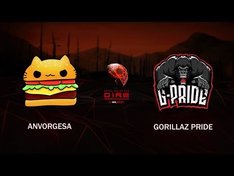Team Anvorgesa vs Gorillaz Pride - Tournament Dota 2 Tug of War: Radiant | WePlay! Esports