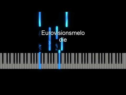 Eurovisionsmelodie - Piano
