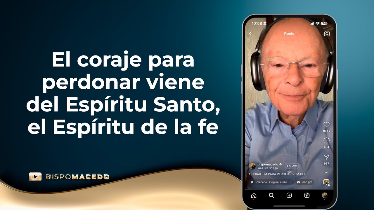 El coraje para perdonar viene del Espíritu Santo, el Espíritu de la fe