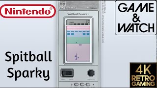 Spitball Sparky Game & Watch 4k Gameplay