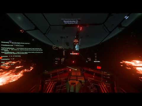 Star Citizen 3.12.1 - Esperia Prowler versus Hammerhead - ERT group warrant bounty