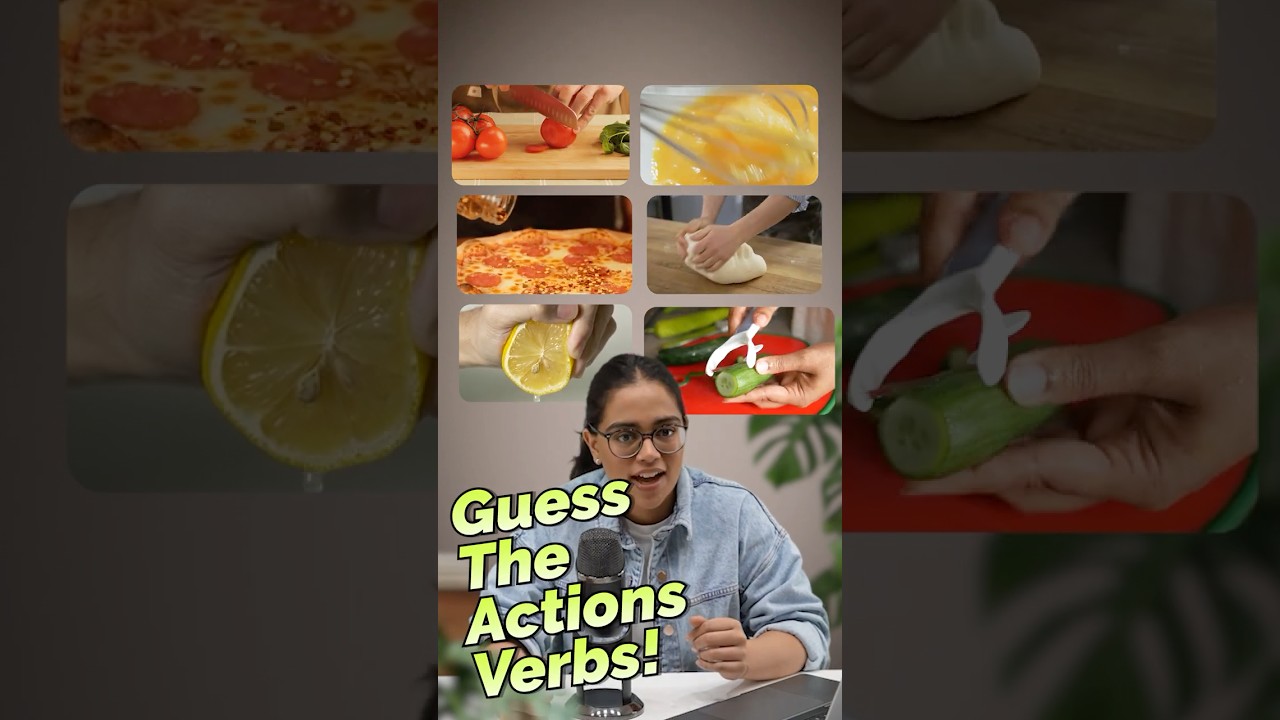 Daily Used Action Verbs In The Kitchen | Kitchen Vocabulary | English Speaking Practice With Ananya