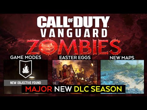 VANGUARD ZOMBIES EASTER EGGS LEAKED – DLC SEASON CONTENT REVEALED!