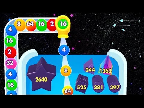 BOUNCE MERGE 3d Gameplay Level Up Satisfying game ASMR Android/IOS game #6