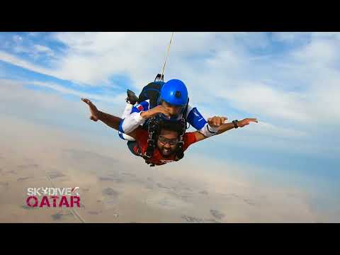 Extreme Skydive Spectacular: Defying Gravity with Thrilling Aerial Adventures- Skydive Qatar