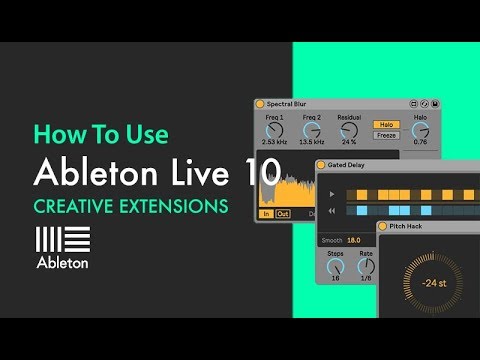 Free Download Ableton Live 10 Creative Extensions TUTORiAL-SYNTHiC4TE
