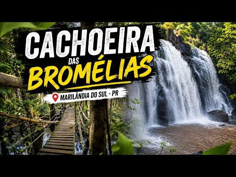 Cachoeira das Bromélias em Marilândia do Sul, vale a pena visitar 