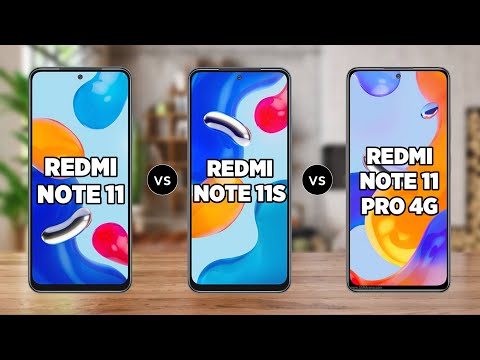 Redmi Note 11 vs Redmi Note 11S vs Redmi Note 11 Pro 4G