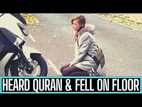 SHE HEARD QURAN & FELL ON KNEES - YOU WILL CRY