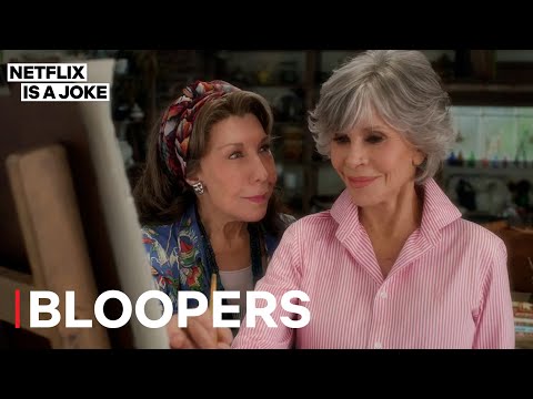 Grace and Frankie | Season 7 Bloopers | Netflix Is A Joke