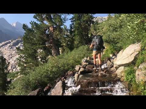 As if rugged, vertical trails weren't enough of a challenge...mountain trail gnomes decide adding gushing water makes the possible outcomes limitless.