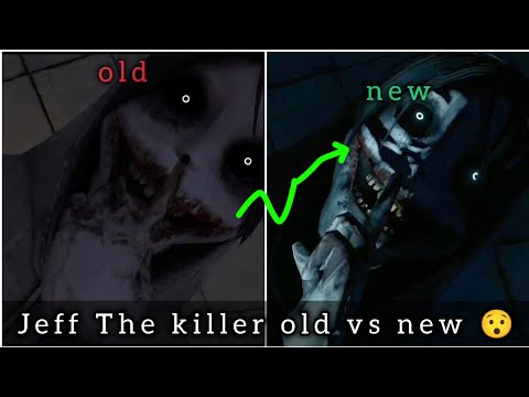 Jeff the Killer old mobile vs new PC jumpscares + bad ending