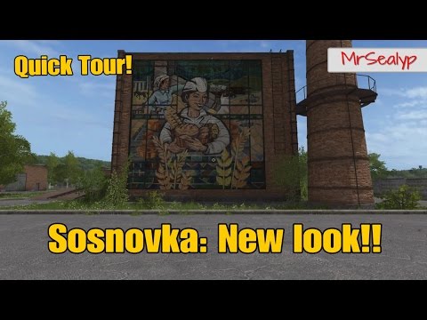 Farming Simulator 17 PS4: Sosnovka, Quick tour (New Look)
