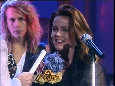Dick Clark interviews Belinda Carlisle on American Bandstand 1988
