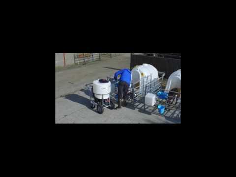 Mjölktransportör med mixer