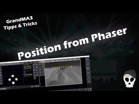 GrandMA3 Tips and Tricks -  Position from Phaser