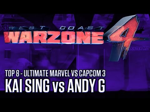 Kai Sing (@eliverling) vs MMG.HAM.Andy G - Top 8 - West Coast Warzone - UMvC3
