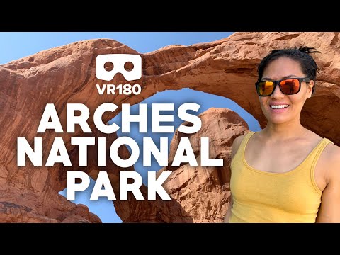 VR180 Arches National Park Virtual Tour | 3D Insta360 EVO