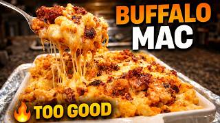 Buffalo Chicken Mac and Cheese | Creamy, Cheesy & Baked to Perfection