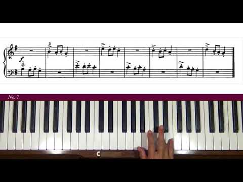 Kabalevsky 24 Pieces for Children Op. 39, No. 1 to 10 Piano Tutorial
