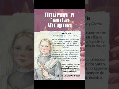 Fiesta da Nossa fundadora, Santa Virginia Centurione Bracelli (1987-1651)