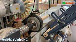 Máy tiện cnc nạp phôi tự động Woodmaster | WM-1500ASL