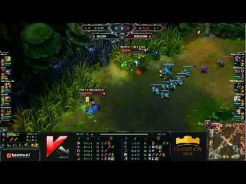 [LOL] Moscow 5 vs Team SoloMid map 1 - Elite of Europe Consolation