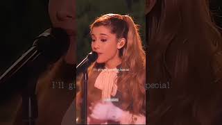 #Ariana grande covering #lastchristmas by #georgemichael | ##liveperformance |