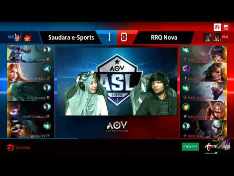Saudara e-Sports vs RRQ Nova - Garena AOV | ASL Season 1 #3 Game 2