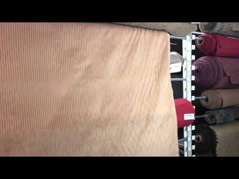 Golden Tan Microfiber Corduroy Upholstery Fabric By The Yard 3 Wale 54 Inch