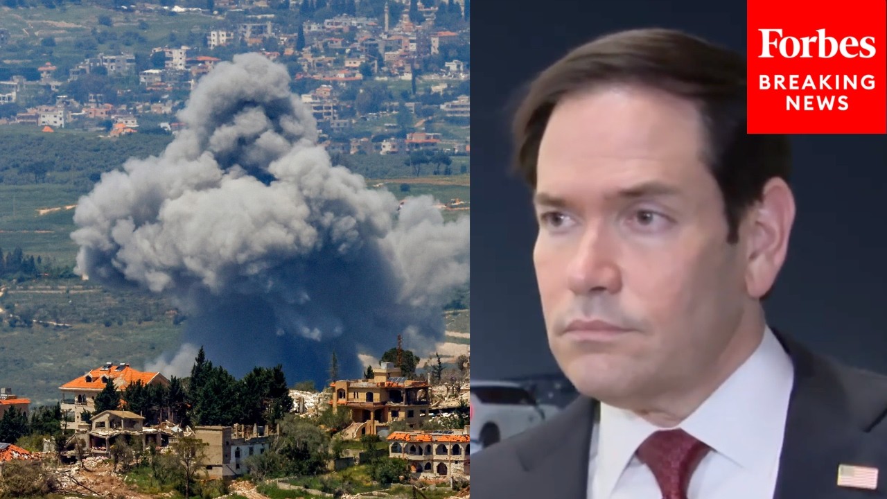Video | Reporter Asks Rubio: Should Talks Between Lebanon And Israel Be 'Separate' From Iran Negotiations?