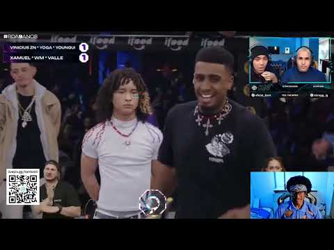 Reagindo a KANT e LINO Reagem a (🔥🔥🔥) VALLE, XAMUEL E WM X YOUNGUI, YOGA E VINICIUS ZN | BDA 9 ANOS