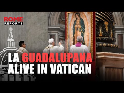 La Guadalupana comes to life in the Vatican with the singing of Pope Leo -VIDEO