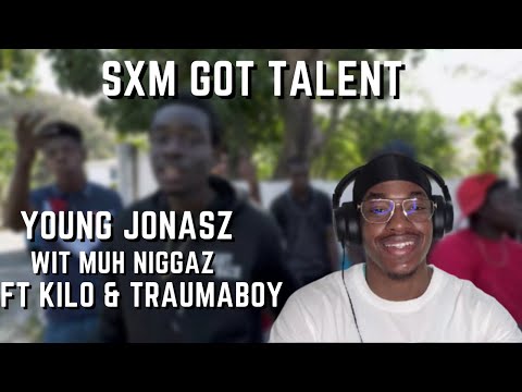 PikachuuReacts To Young jonasz - Wit muh niggaz(team) ft Kilo & TraumaBoy | Sxm Got Talent