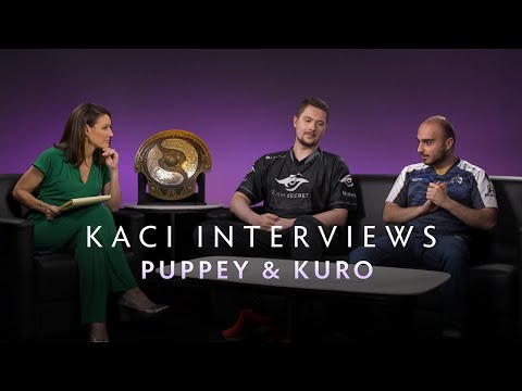Puppey and KuroKy Interview with Kaci - The International 2019