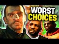 THE WORST CHOICES YOU CAN MAKE IN GTA 4