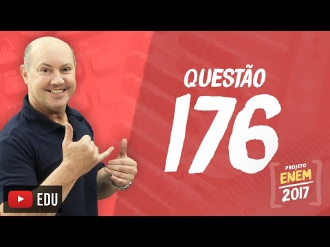 Enem 2016 - Matemática | Questão 176 (Caderno Rosa)